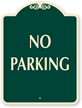 NO PARKING Sign