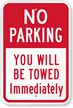 No Parking Sign