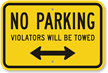 No Parking Sign