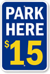 Park Here   Parking Sign