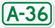 Parking Space Sign A 36