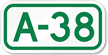Parking Space Sign A 38