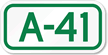 Parking Space Sign A 41