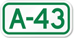 Parking Space Sign A 43