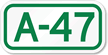 Parking Space Sign A 47