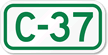 Parking Space Sign C 37
