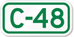 Parking Space Sign C 48