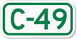 Parking Space Sign C 49