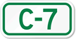 Parking Space Sign C 7