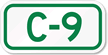 Parking Space Sign C 9