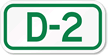 Parking Space Sign D 2