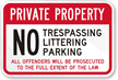 Private Property Sign