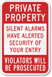 Private Property Silent Alarms Alerted Security