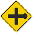 Road Intersection Symbol Sign