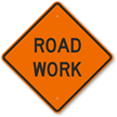 Road Work Sign