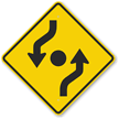 Roundabout Symbol Sign