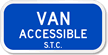 Van Accessible Sign