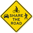 Share The Road Sign