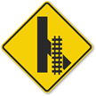 Skewed Crossing Sign