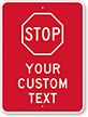 Custom Stop Sign