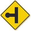 T Junction Road Symbol Sign