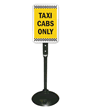 Taxi Cabs Only Sign & Post Kit Sign