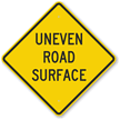 Uneven Road Surface Sign