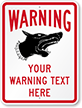 Custom Warning Sign