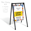 Add Company Message BigBoss Portable Custom Sidewalk Sign