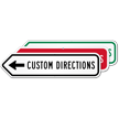 Add Your Custom Directions Left Arrow Sign