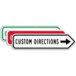 Add Your Custom Directions Right Arrow Sign