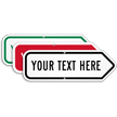 Add Your Custom Text Here Right Arrow Sign