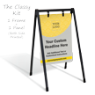 Add Logo Headline BigBoss Portable Custom Sidewalk Sign