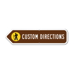 Add Your Custom Direction Left Arrow Sign