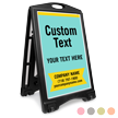 Add Your Text BigBoss Portable Custom Sidewalk Sign