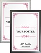 Aluminum Holder Snap Frame Sign Wall Mount