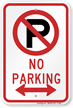 No Parking Sign