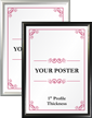 Aluminum Snap Frame Sign Holder Wall Mount