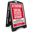 BigBoss A Frame Portable Sidewalk Sign