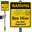 Bee Hive Sign