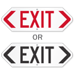 Bi Directional Exit Sign