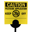 Massachusetts State Pesticide Lawn Sign