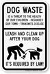 Humorous Dog Poop Signs - Funny Dog Poop Signs