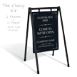 Come In We Are Open BigBoss Portable Custom Sidewalk Sign