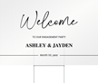 Custom Engagement Party Sign Add Names Month And Year