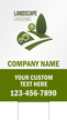 Custom Gardening Add Your Name Text Contact Number Logo