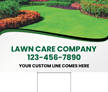 Custom Horizontal Lawn Care Add Line Here Contact Number