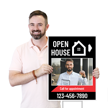 Custom Open House Sign Add Phone Number And Image