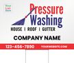 Custom Pressure Washing Logo Add Name Contact Number