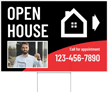 Custom Real Estate Sign Open House Add Number Image